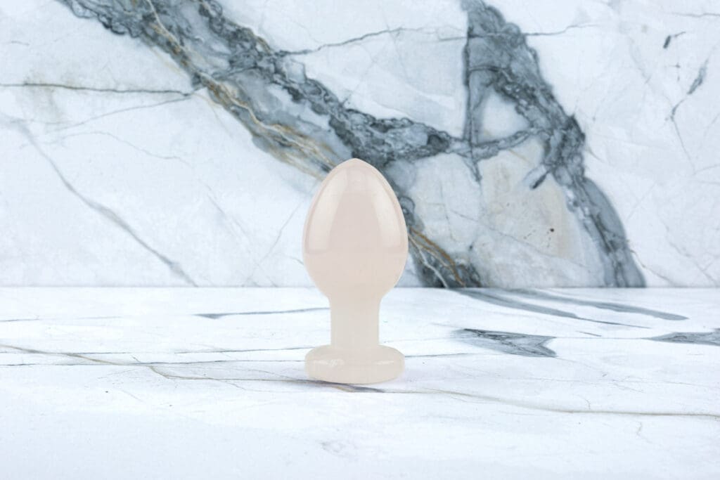 Kristall Buttplug Ava Rot Jaspis 24