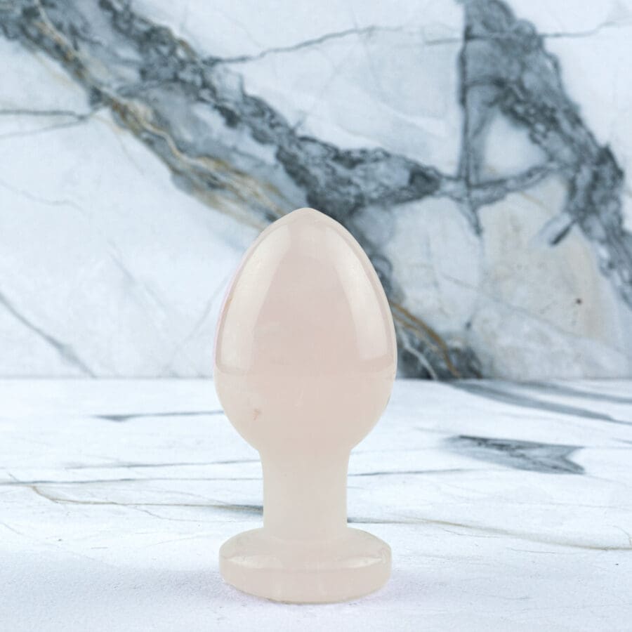 Kristall Buttplug Ava Rot Jaspis 26