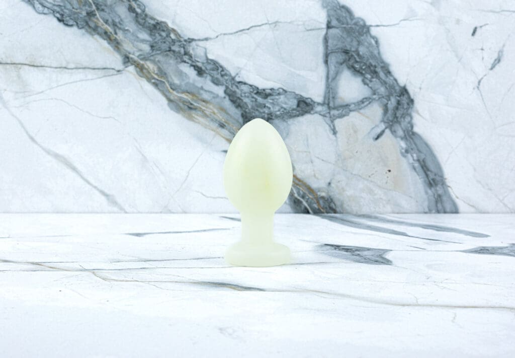 Kristall Buttplug Ava Rot Jaspis 40