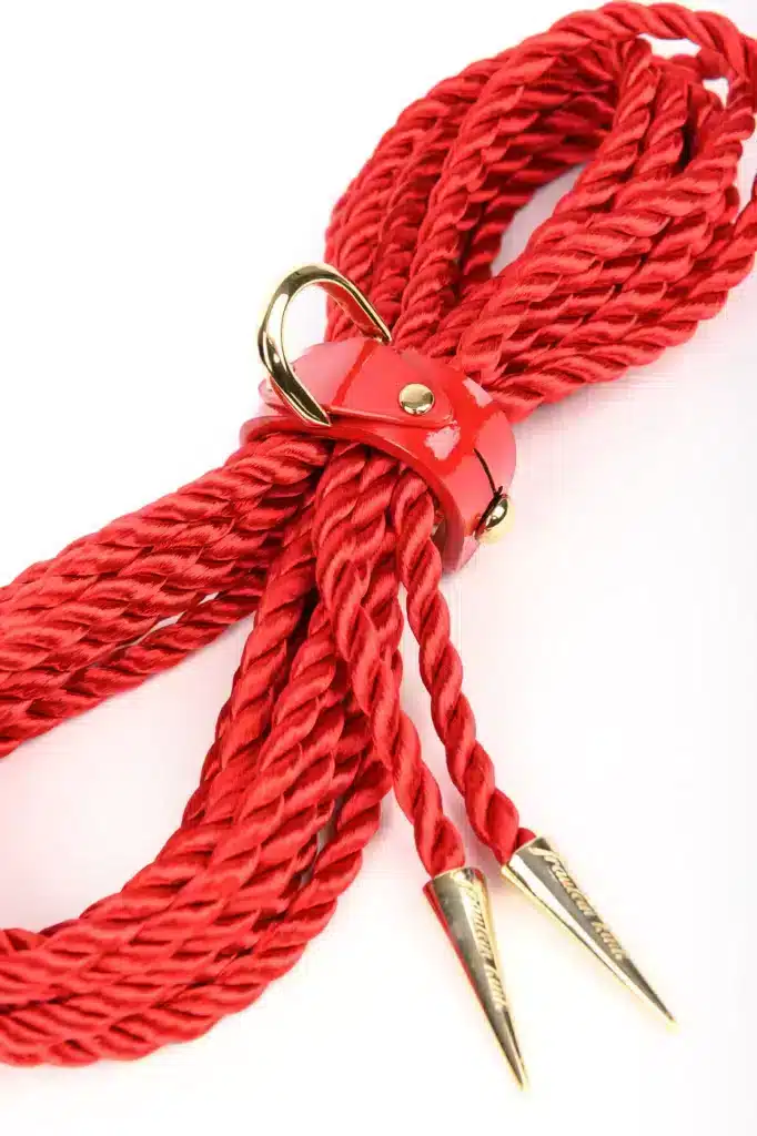 Fräulein Kink Roja Bondage Seil mit Spikes 3