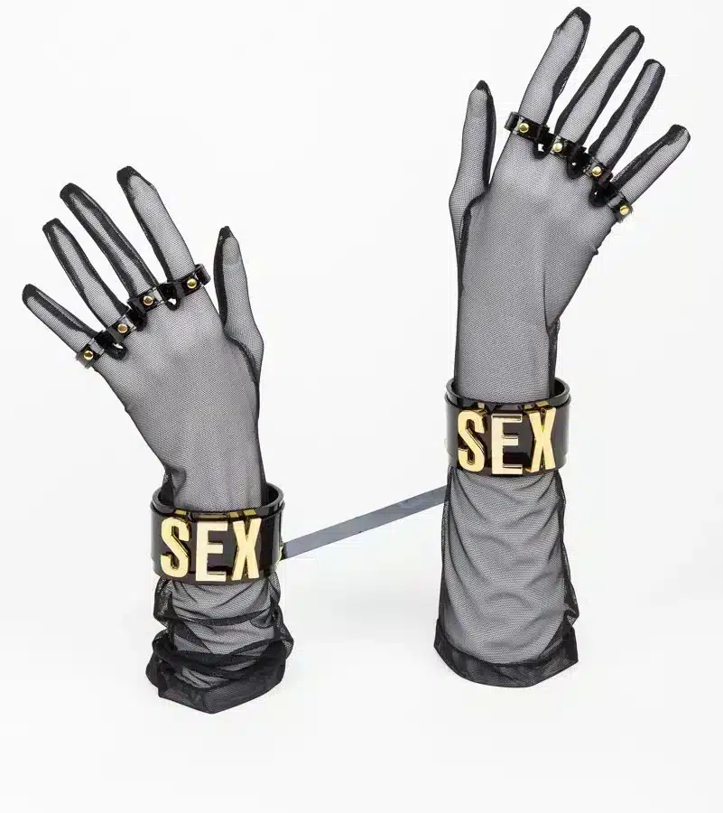 Fraulein Kink Sex Tüll Handschuhe