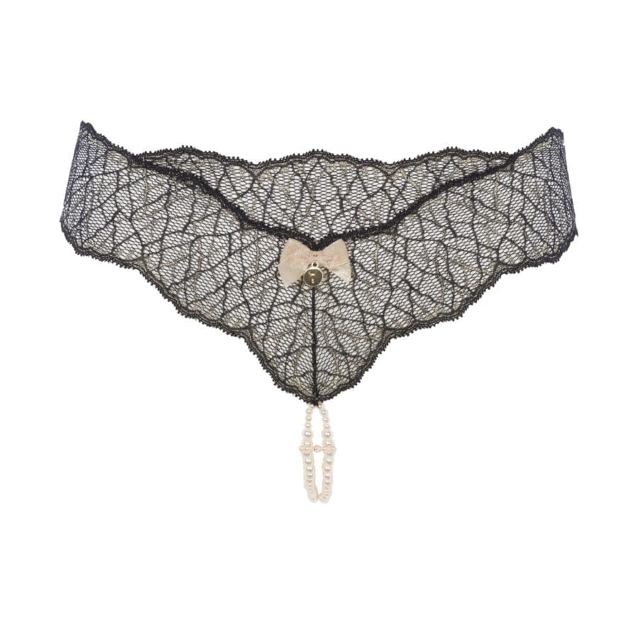 Bracli Sydney Double Black Pearl String