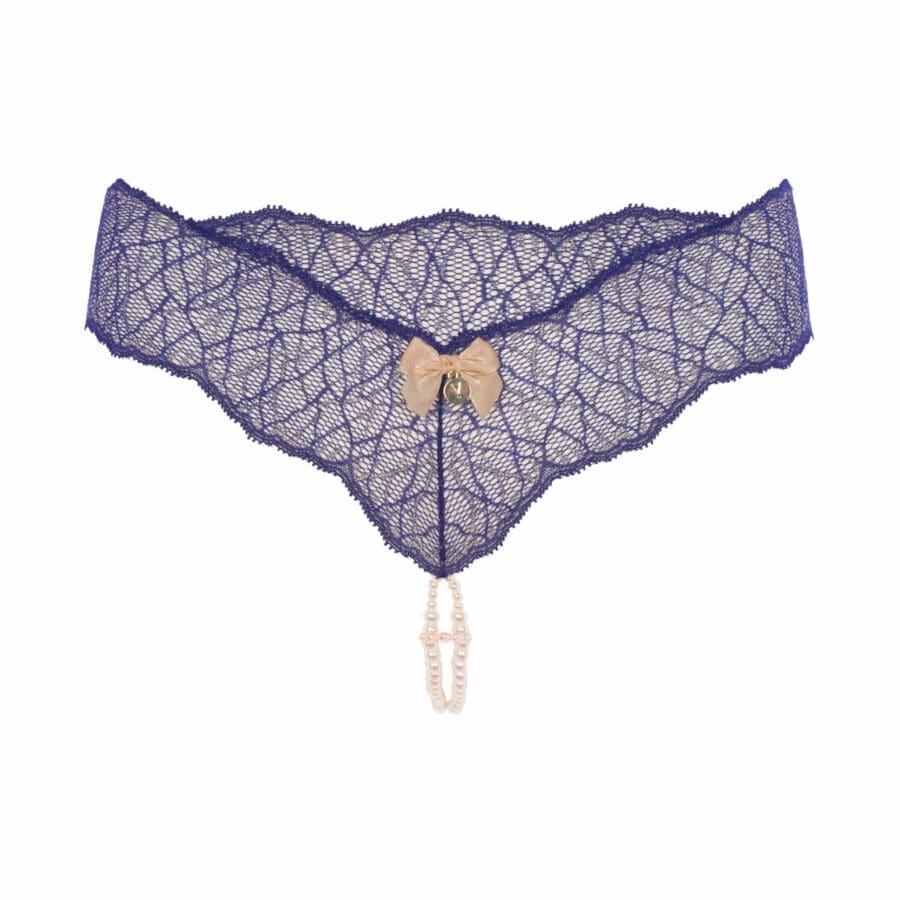 Bracli Sydney Double Blue Pearl String