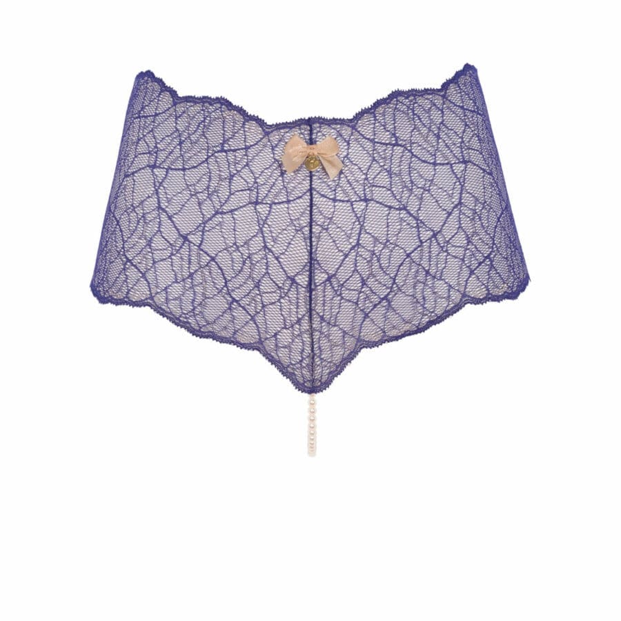 Bracli Sydney Blau Panty Perle Tanga