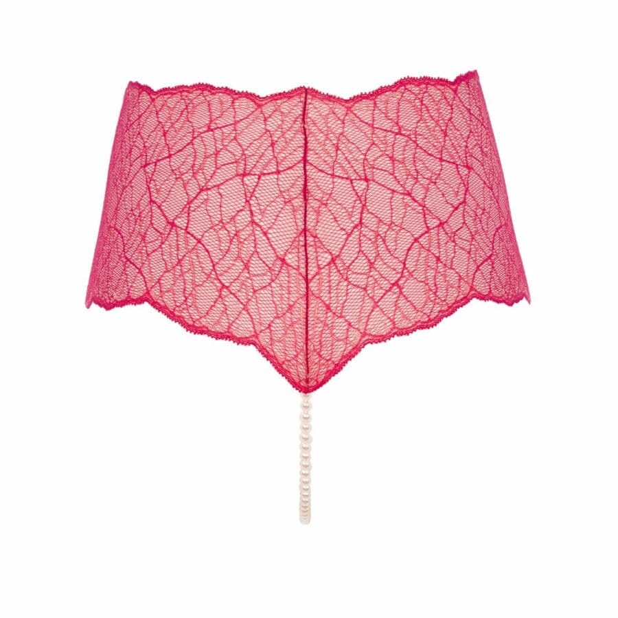 Bracli Sydney Rot Panty Perle Tanga und Sydney BH