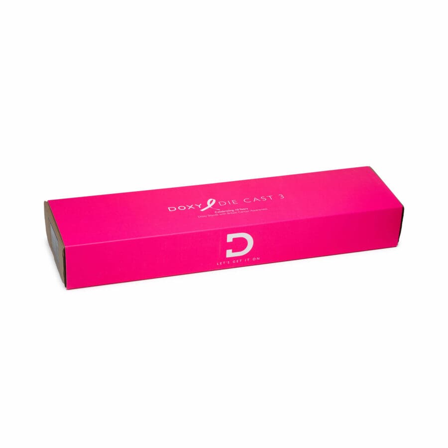 Doxy Die Cast 3 Wand Massager Hot Pink 2