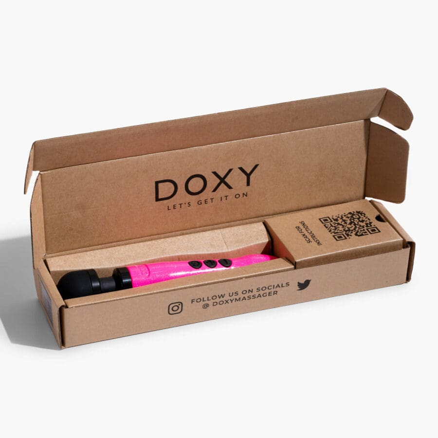 Doxy Die Cast 3 Wand Massager Hot Pink 3