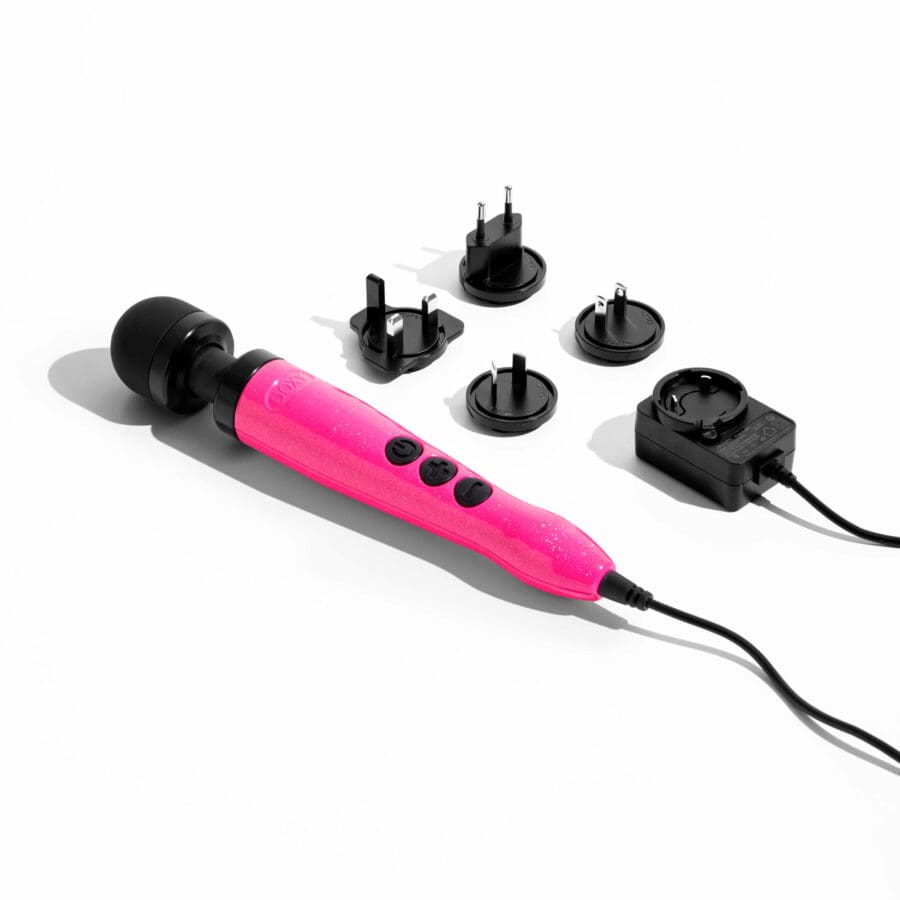 Doxy Die Cast 3 Wand Massager Hot Pink 4