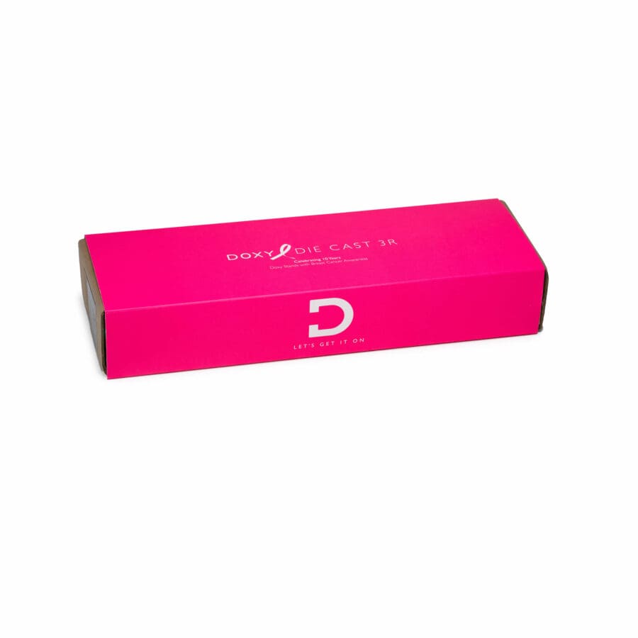 Doxy Die Cast 3r Rechargeable Wand Massager Hot Pink