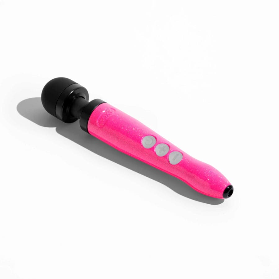 Doxy Die Cast 3r Rechargeable Wand Massager Hot Pink