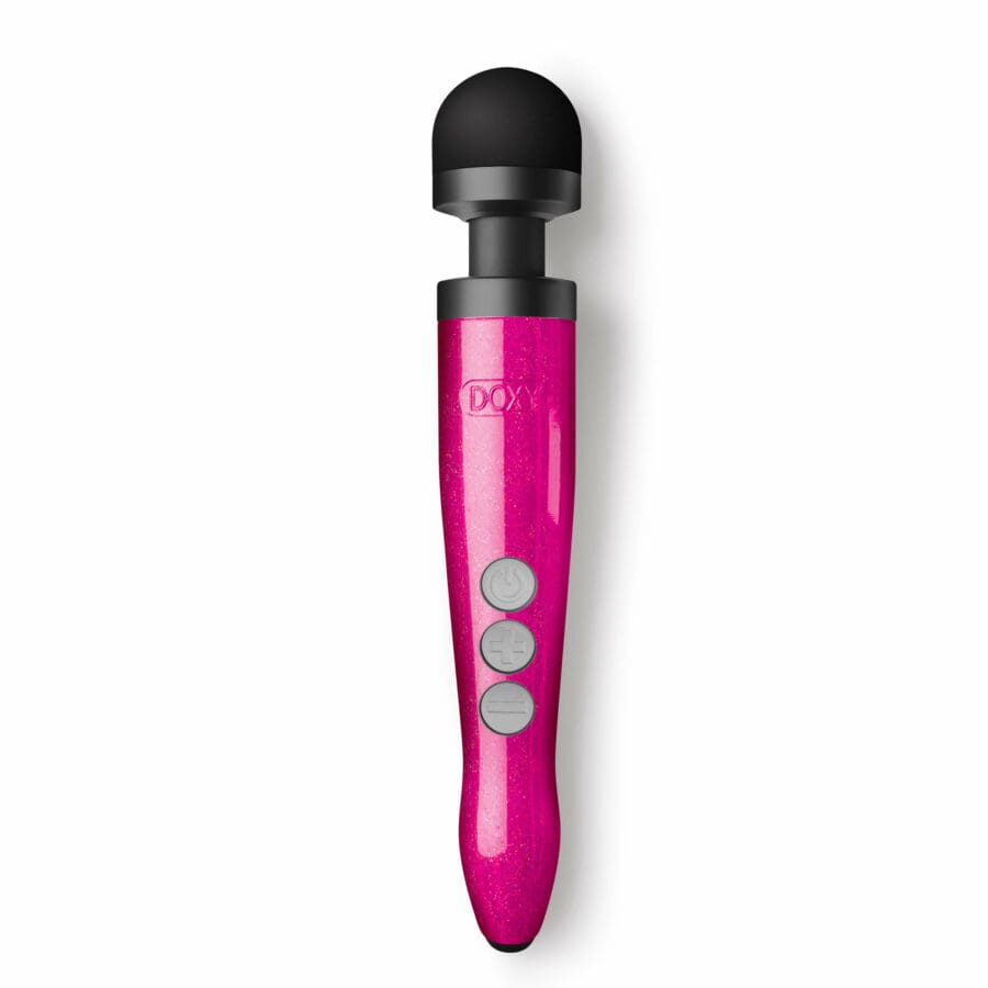 Doxy Die Cast 3r Rechargeable Wand Massager Hot Pink