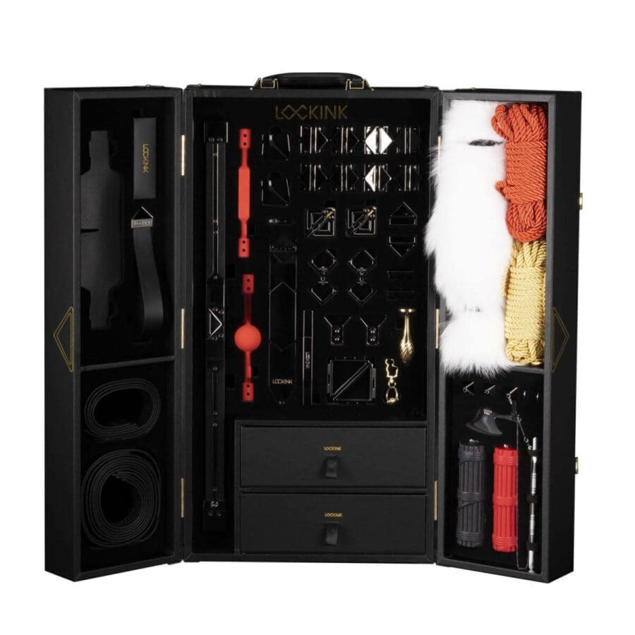 Lockink All In 1 Bondage Spiel Set Schwarz