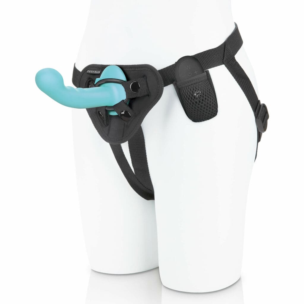 Pegasus Ripple Peg mit Gurtzeug Hellblau 153 cm