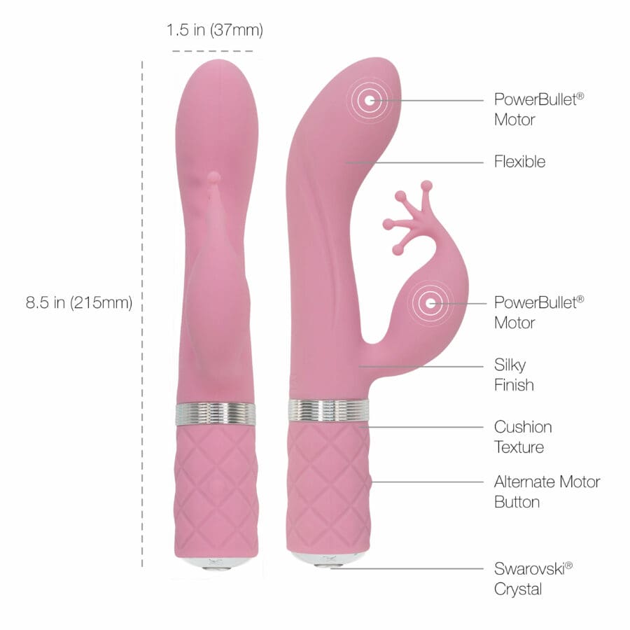 Pillow Talk Kinky Rabbit G Punkt Vibrator Pink