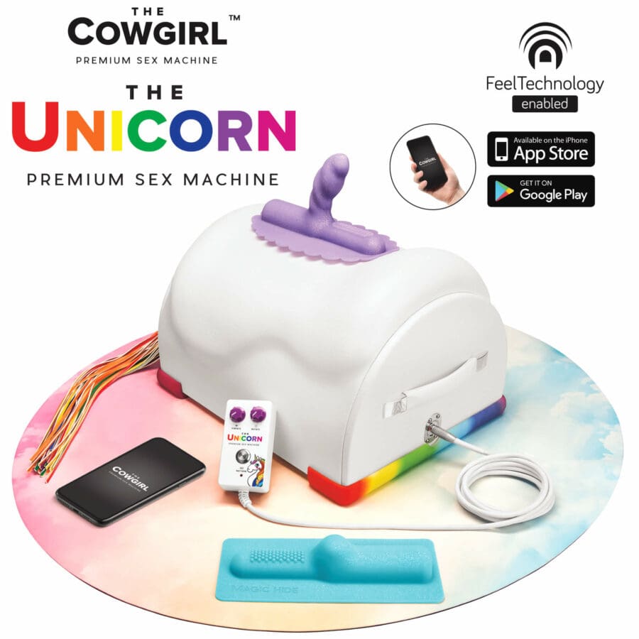 Das Cowgirl Einhorn Premium Reiten Sex Maschine