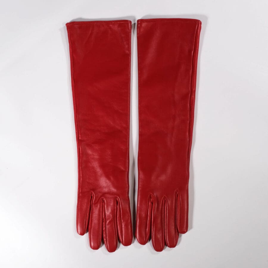 Elif Domanic Minu Handschuhe Rot