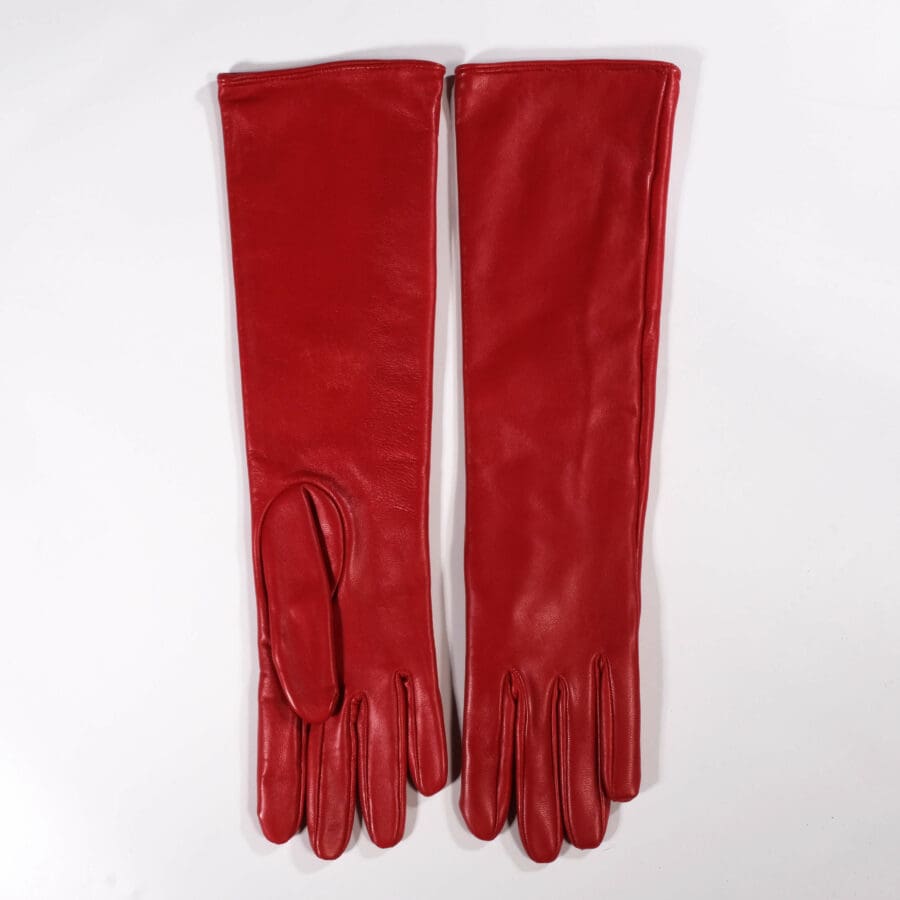 Elif Domanic Minu Handschuhe Rot