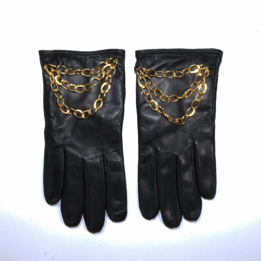 Elif Domanic Negina Handschuhe Mit Kette