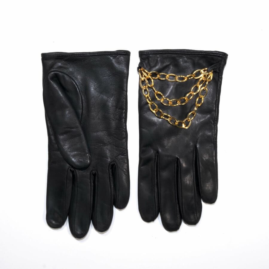 Elif Domanic Negina Handschuhe Mit Kette