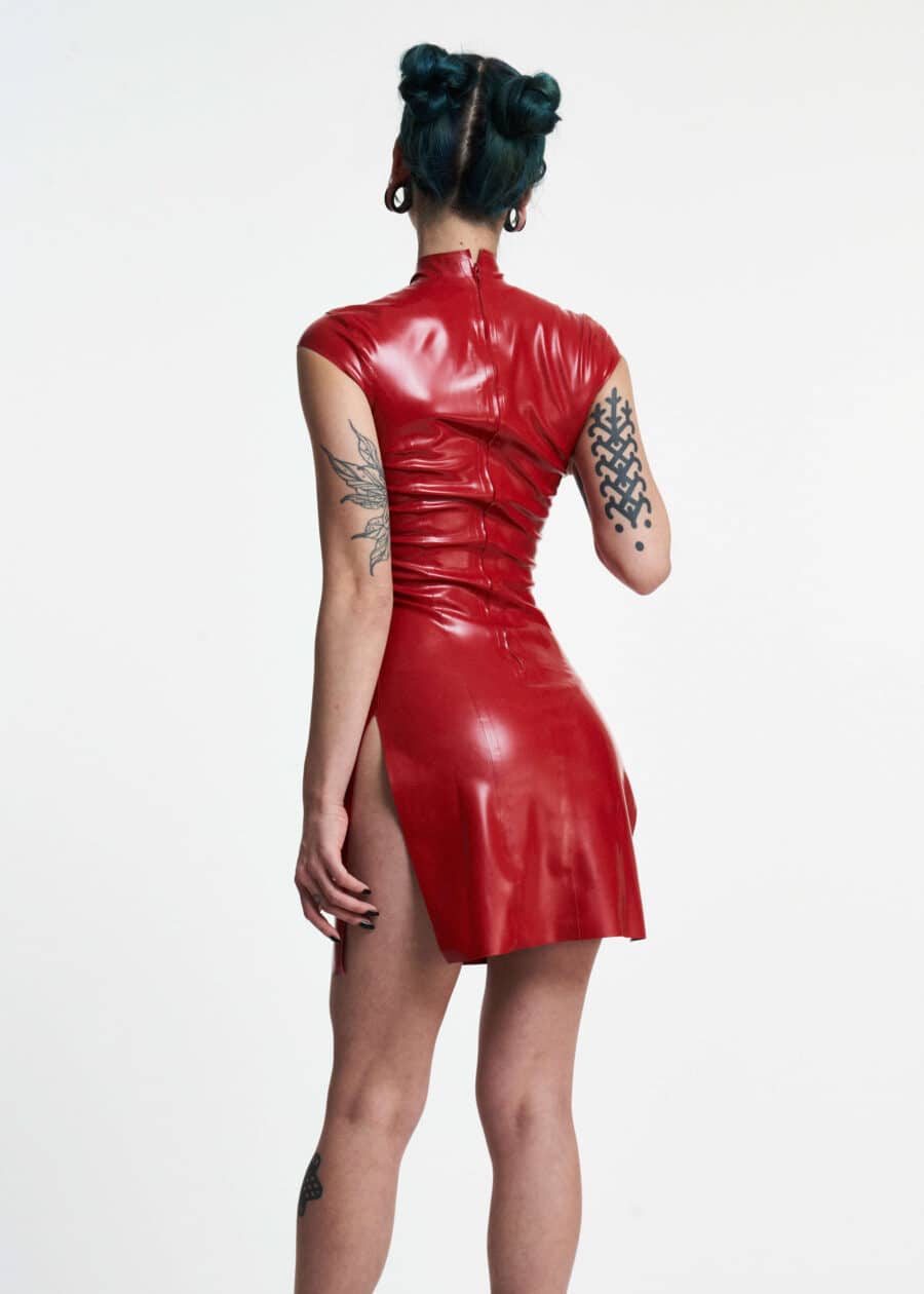 Filth Latex - Das Ivy Latex Minikleid – Bild 2