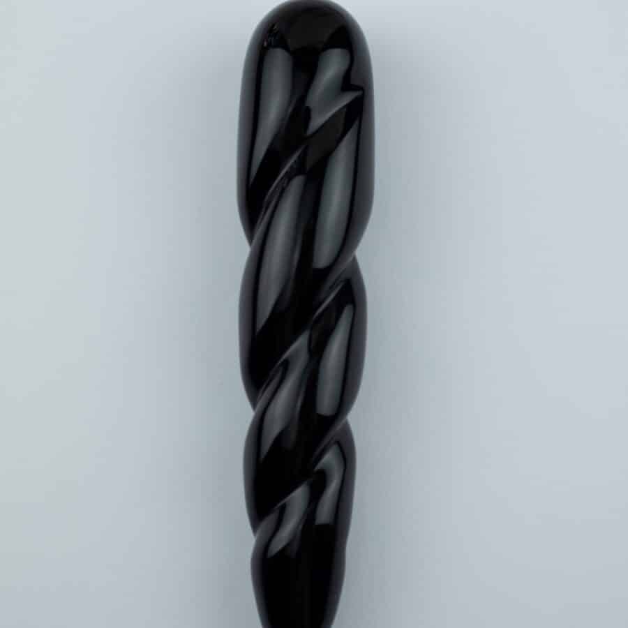 Kristall Dildo Serena - Obsidian