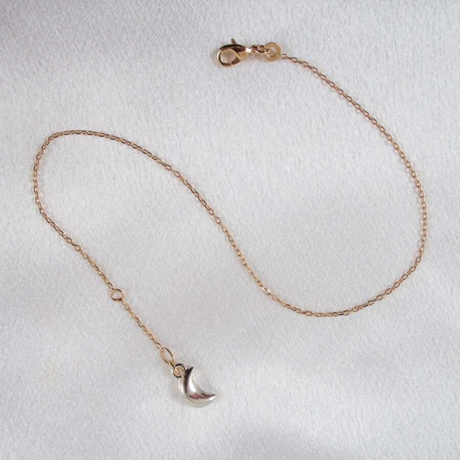 Sylvie Monthulé - Knöchelschmuck Silbermond | Gold