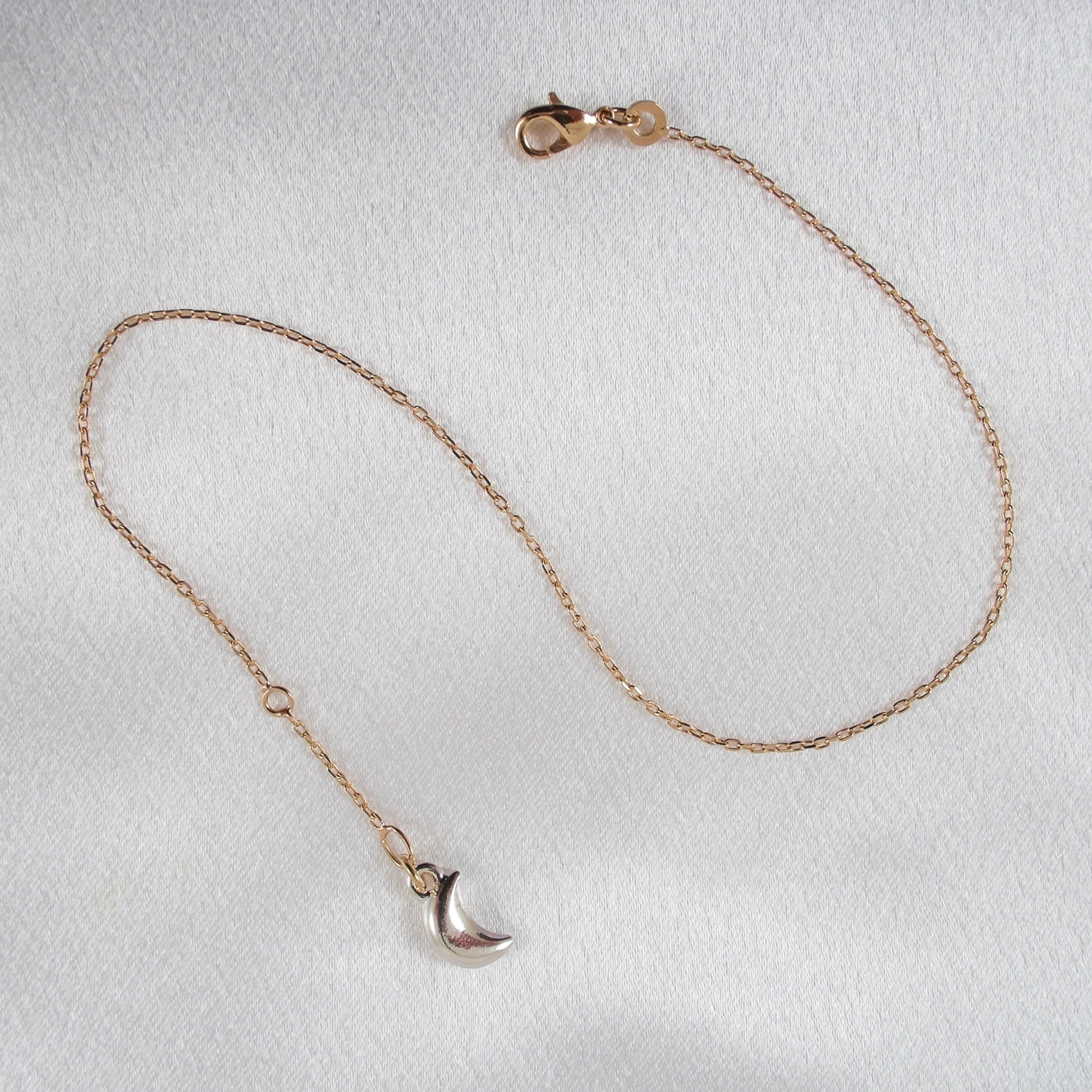 Sylvie Monthulé – Knöchelschmuck Silbermond | Gold