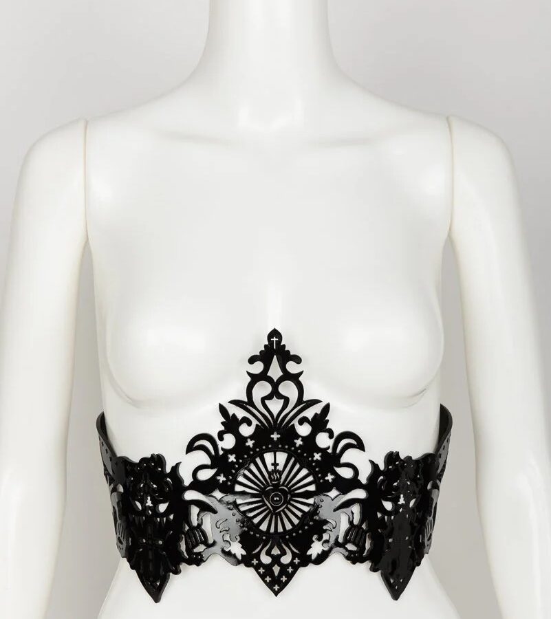 Fräulein Kink – Original Sin Custom 2 (BH – String – Taillengürtel – Halsband – Harness – Pasties)