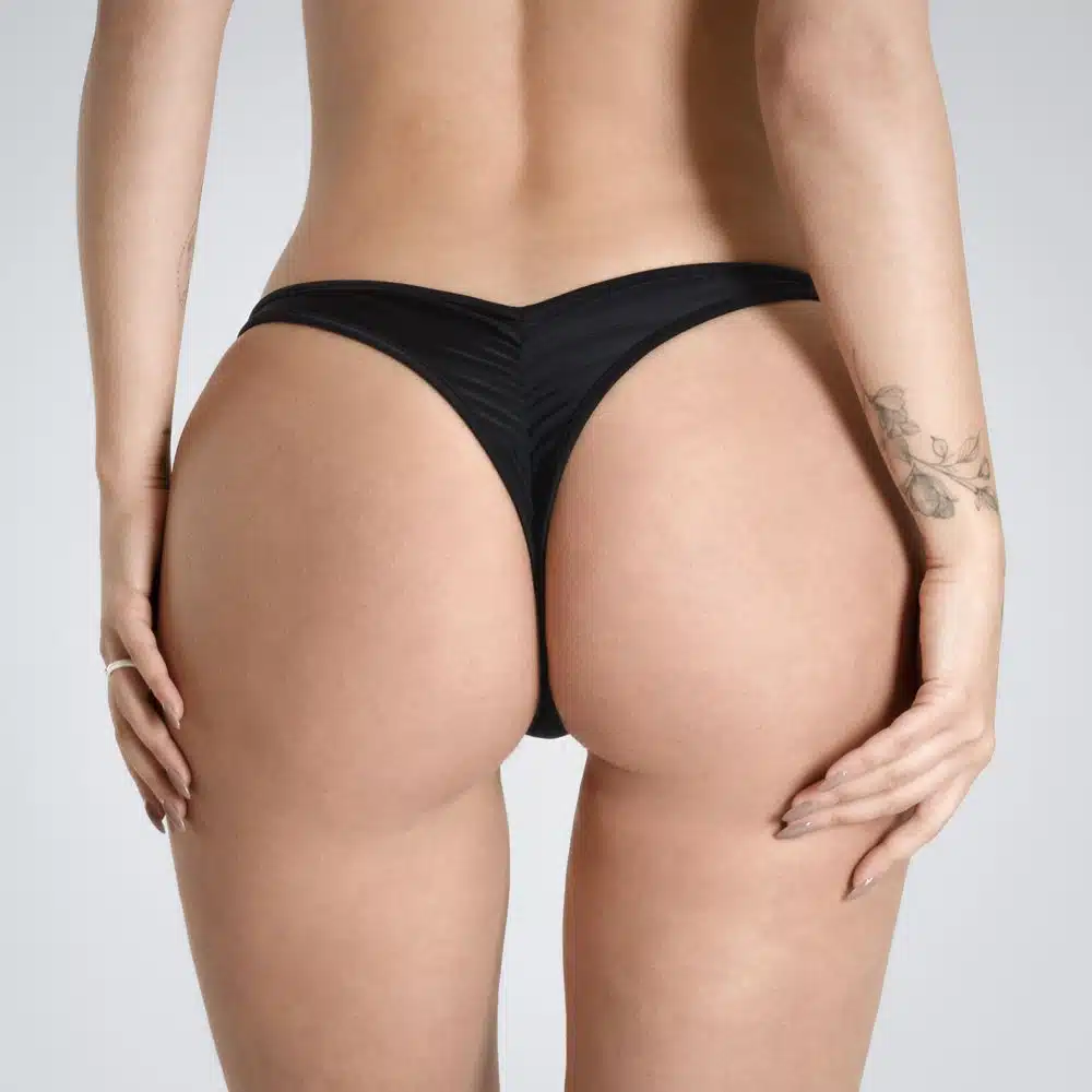Lucky Cheeks | Bikini Black Beauty – Scrunch String – Bild 2