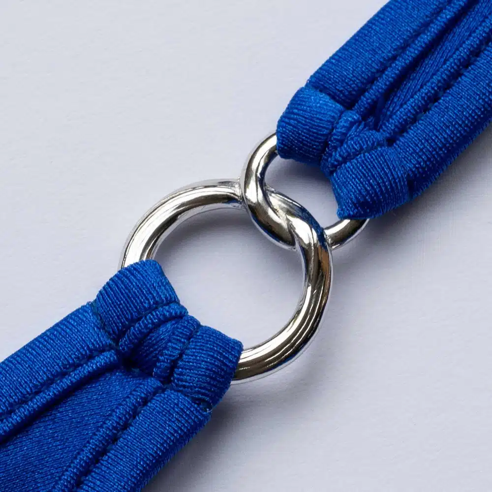 Lucky Cheeks | Bikini „Royal Blue Beauty“ – Scrunch-String – Bild 4