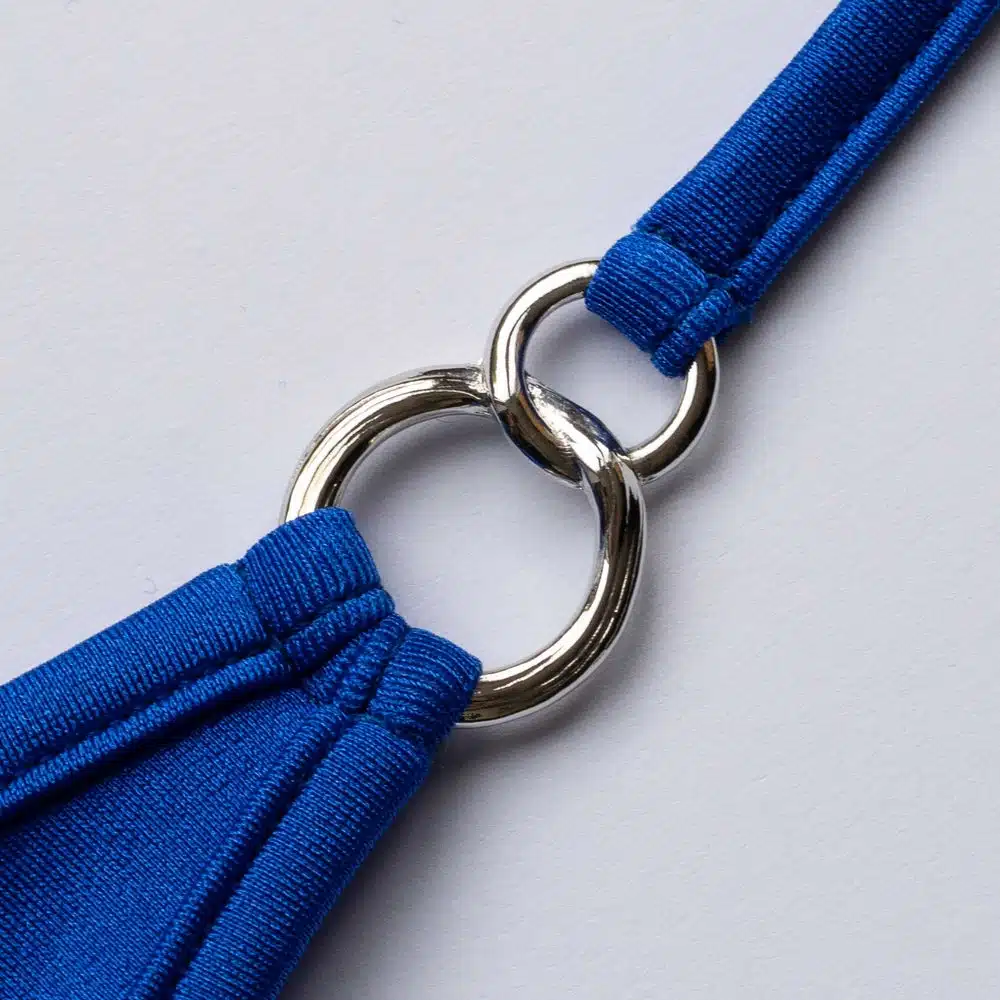 Lucky Cheeks | Royal Blue Beauty – Extreme Micro-Bikini-Triangel-Oberteil – Bild 3