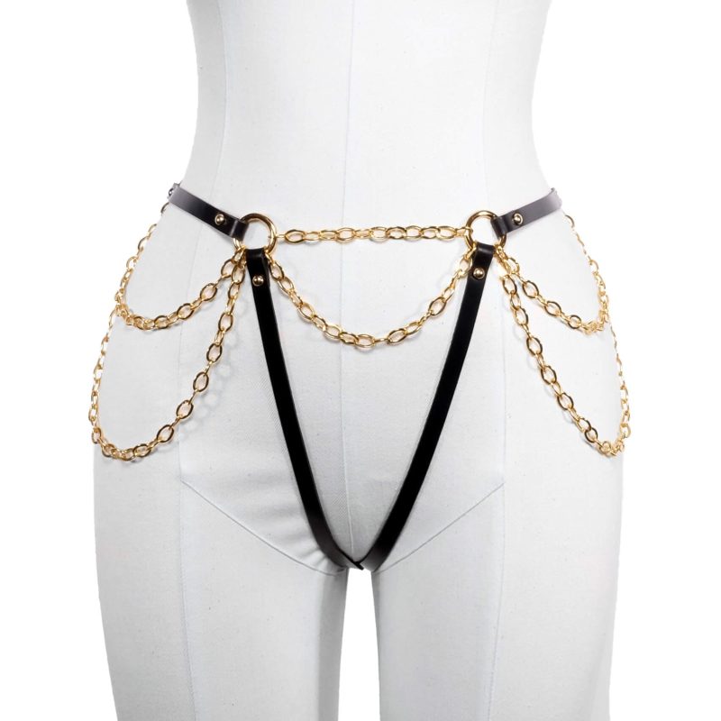 Elif Domanic Camelia Bodychain String
